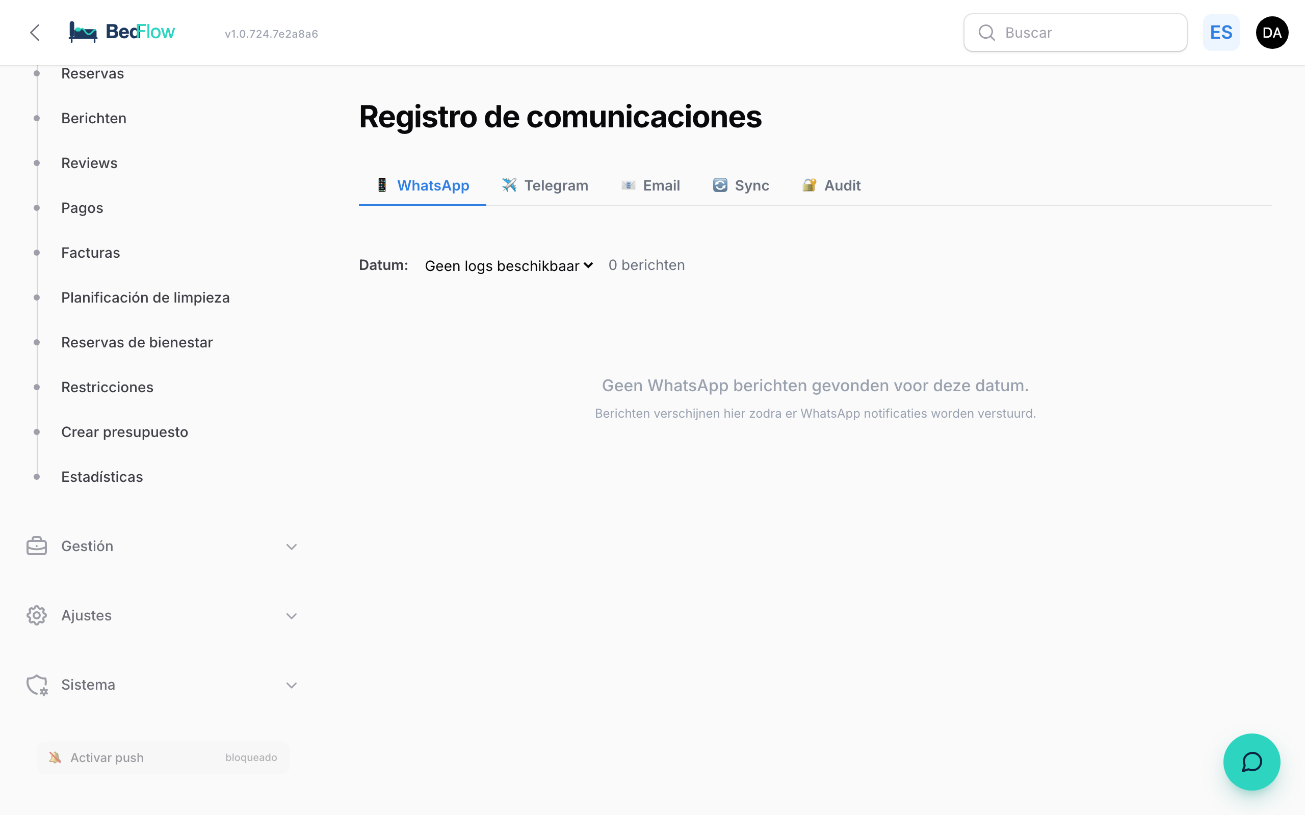Communication Log